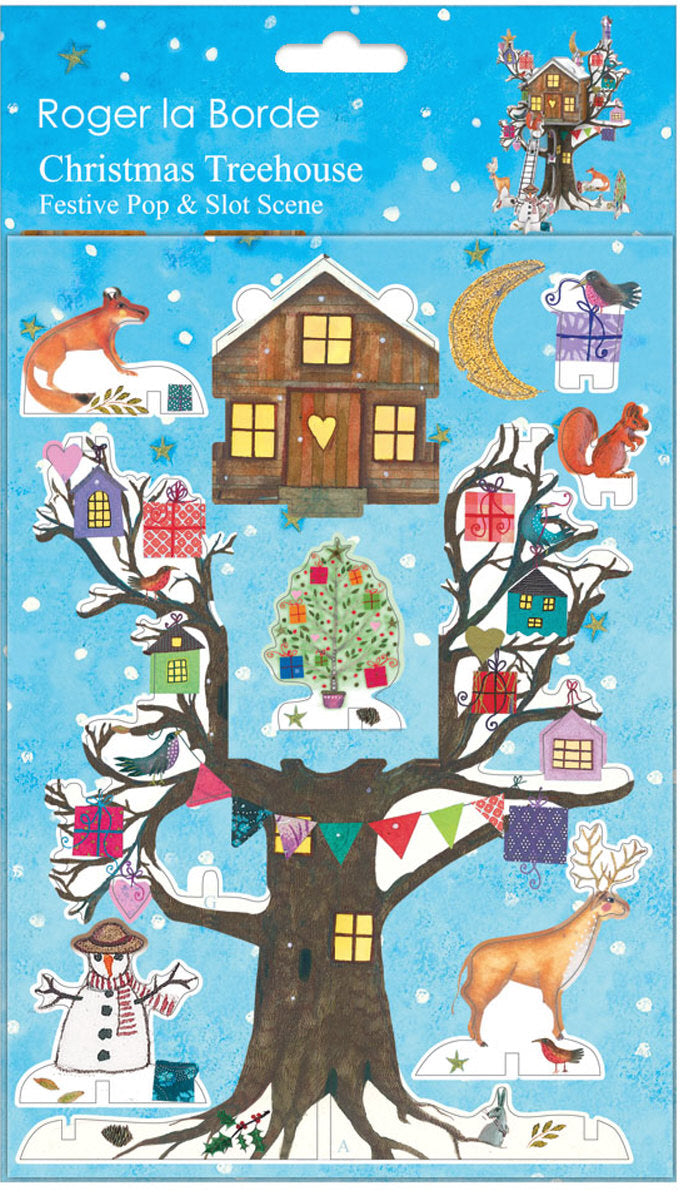Roger la Borde Treehouse Pop & Slot 3D Scene featuring artwork by Jane Ray