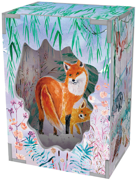 Roger la Borde Wild Winters Song Pop & Slot Diorama featuring artwork by Fay Ford