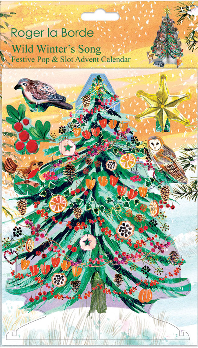 Roger la Borde Wild Winters Song Petite Pop & Slot Advent featuring artwork by Fay Ford