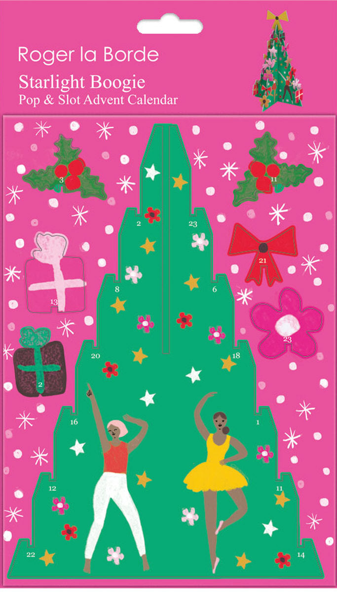 Roger la Borde Sunday Morning Petite Pop & Slot Advent featuring artwork by Aura Lewis