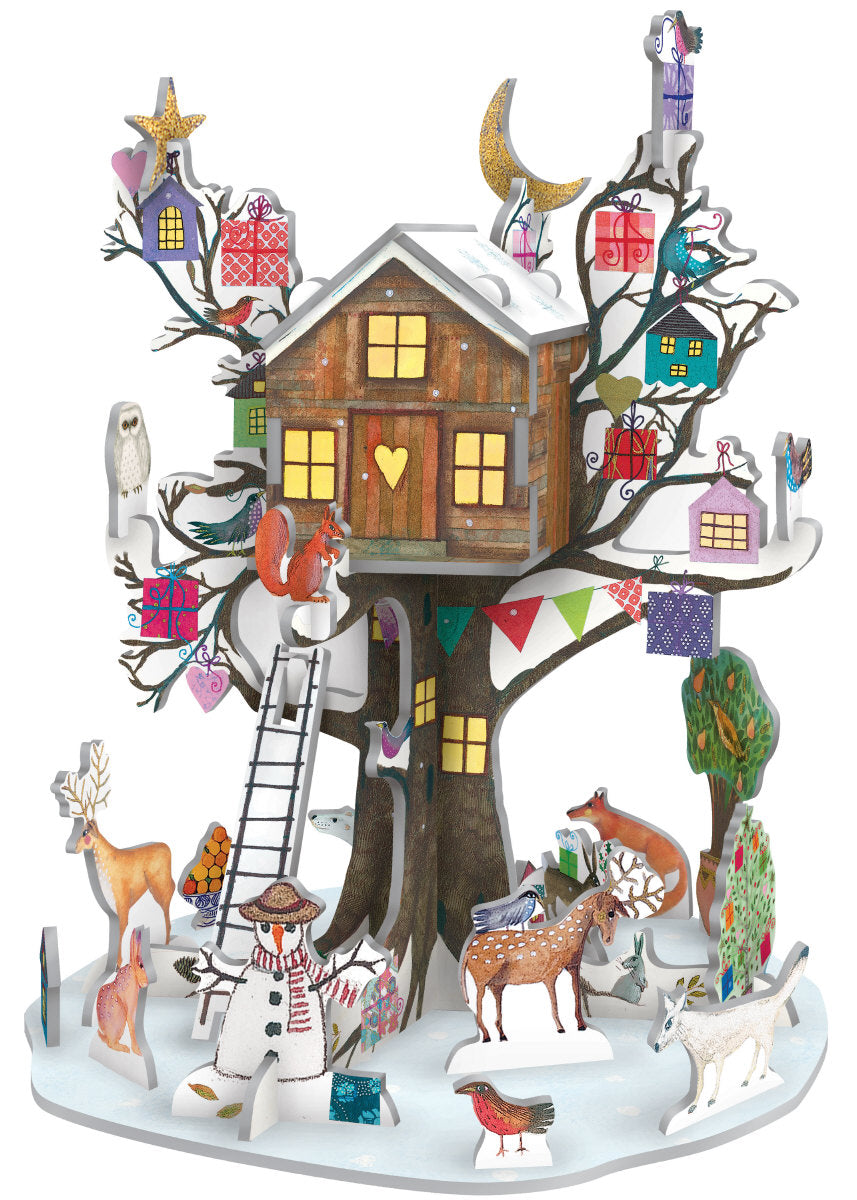 Roger la Borde Treehouse Petite Pop & Slot Advent featuring artwork by Jane Ray