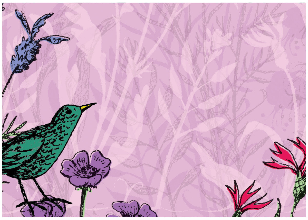 Roger la Borde Woodland Journal Writing Paper Set featuring artwork by Roger la Borde