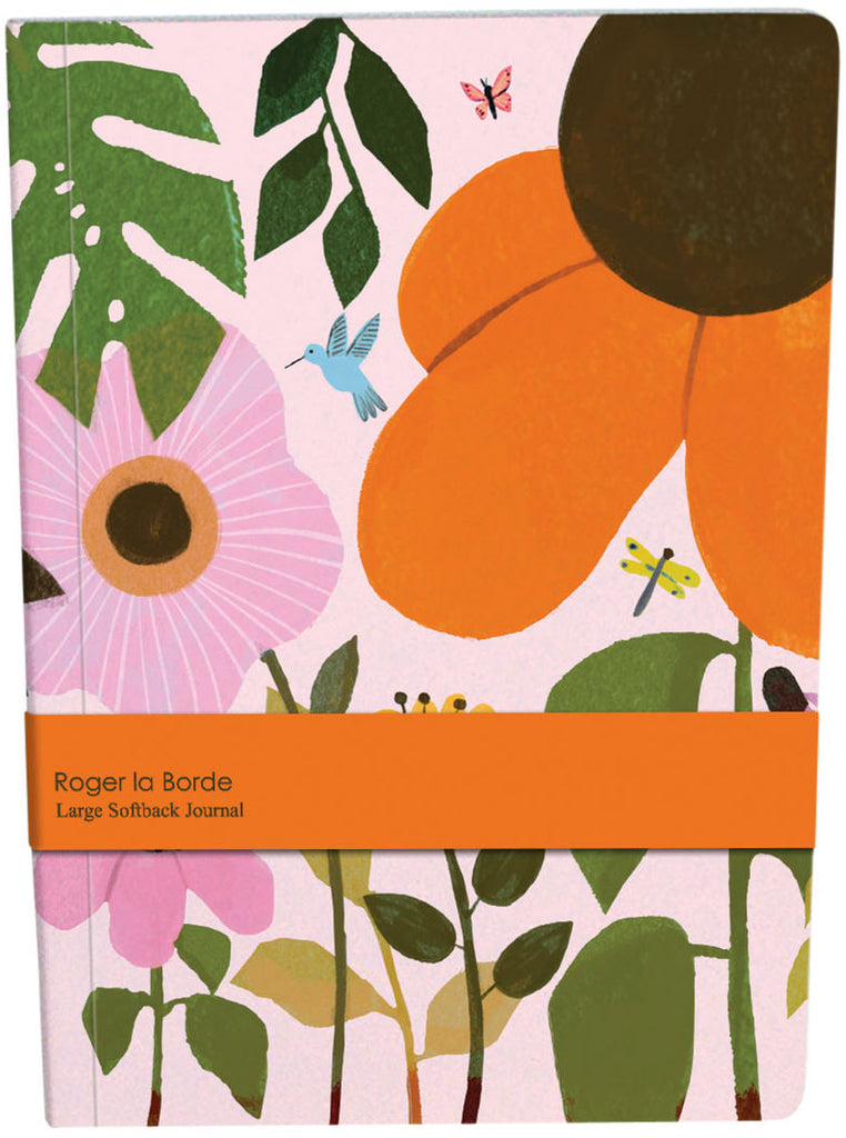 Roger la Borde Sunday Morning Large Softback Journal featuring artwork by Aura Lewis