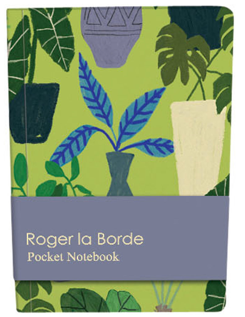 Roger la Borde Jungle Interior Pocket Notebook featuring artwork by Jennifer Orkin Lewis