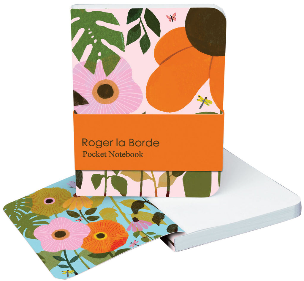 Roger la Borde Sunday Morning Pocket Notebook featuring artwork by Aura Lewis