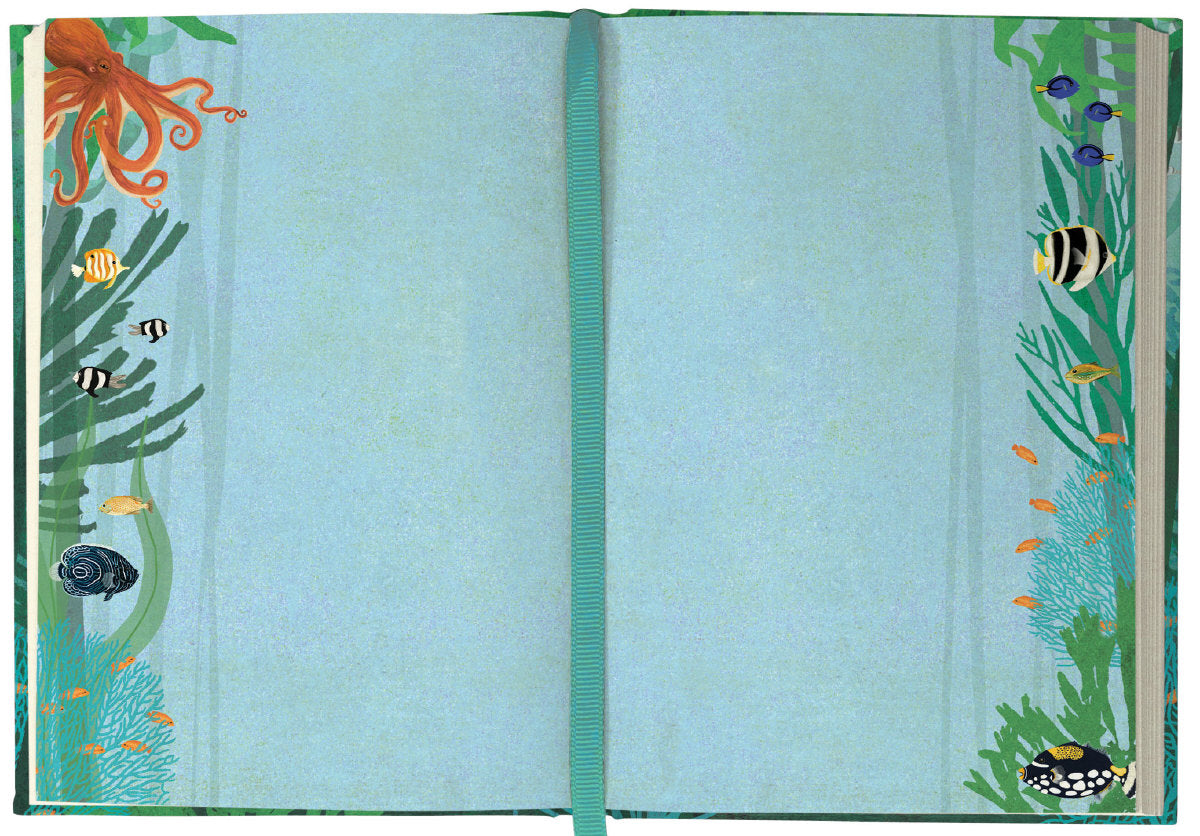 Roger la Borde Whale Song Illustrated Journal featuring artwork by Katherine Quinn