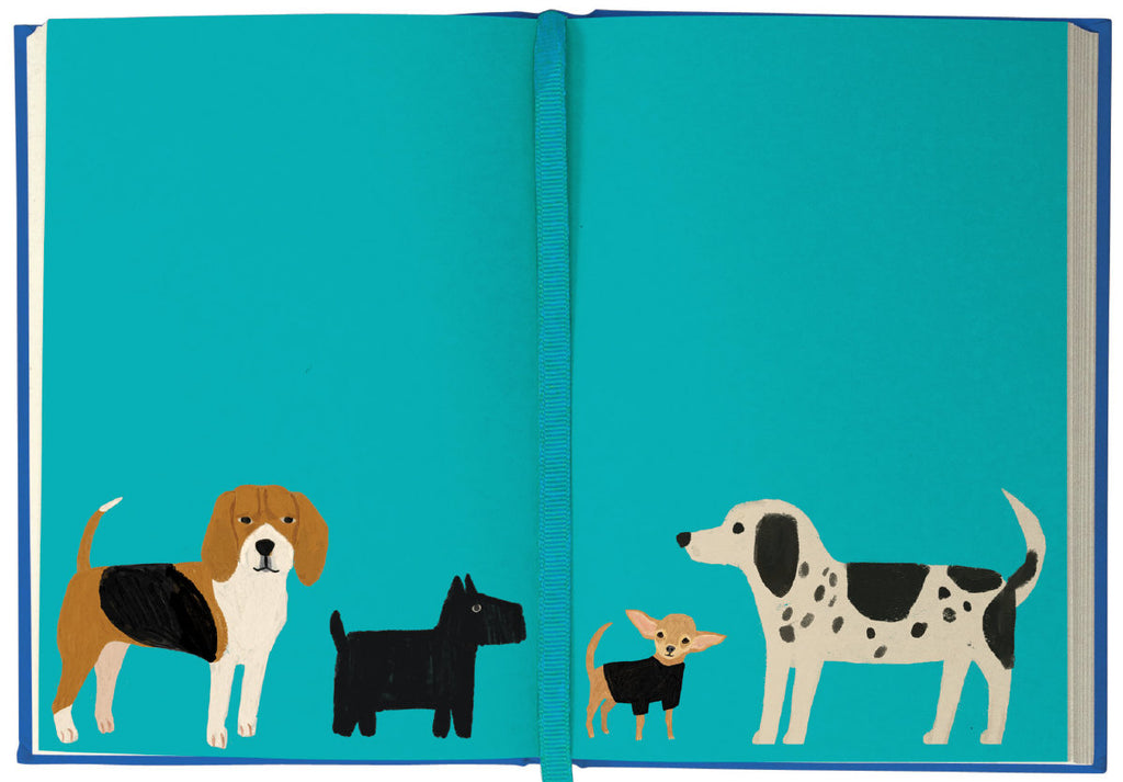 Roger la Borde Shaggy Dogs Illustrated Journal featuring artwork by Anne Bentley