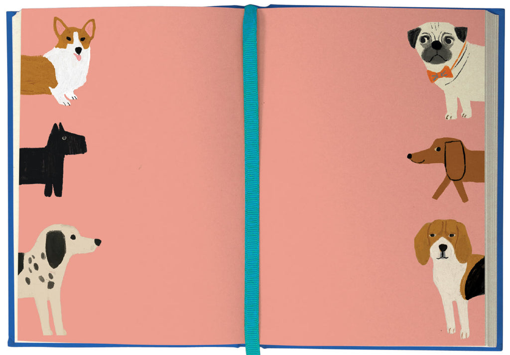 Roger la Borde Shaggy Dogs Illustrated Journal featuring artwork by Anne Bentley