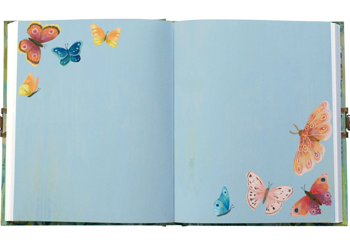 Roger la Borde Butterfly Ball Lockable Notebook featuring artwork by Kendra Binney