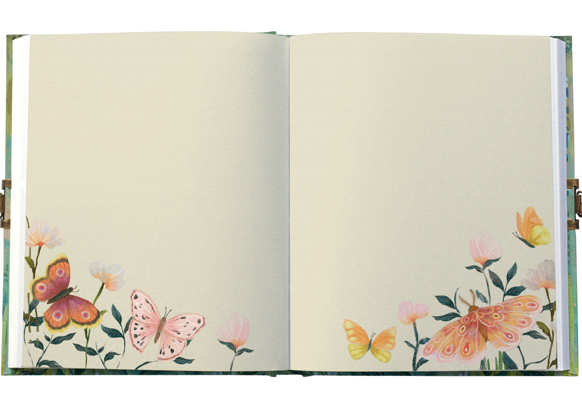 Roger la Borde Butterfly Ball Lockable Notebook featuring artwork by Kendra Binney