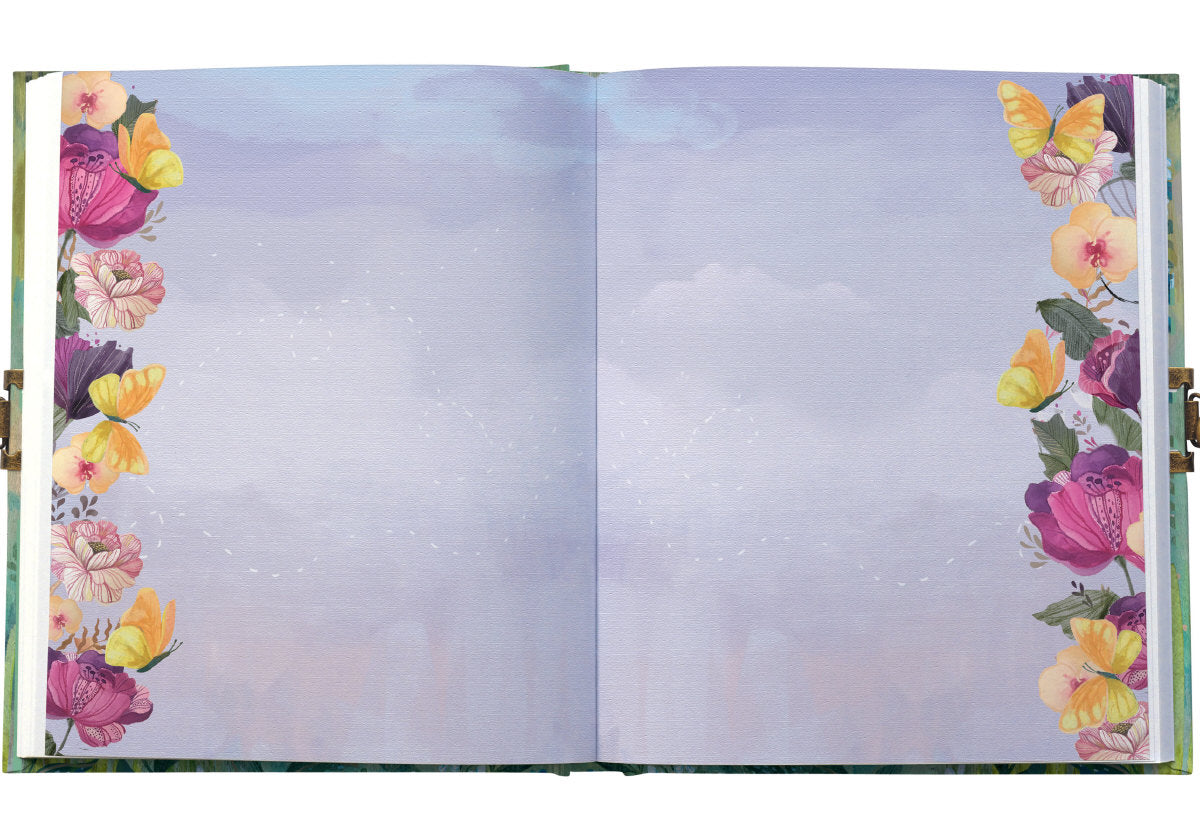 Roger la Borde Butterfly Ball Lockable Notebook featuring artwork by Kendra Binney