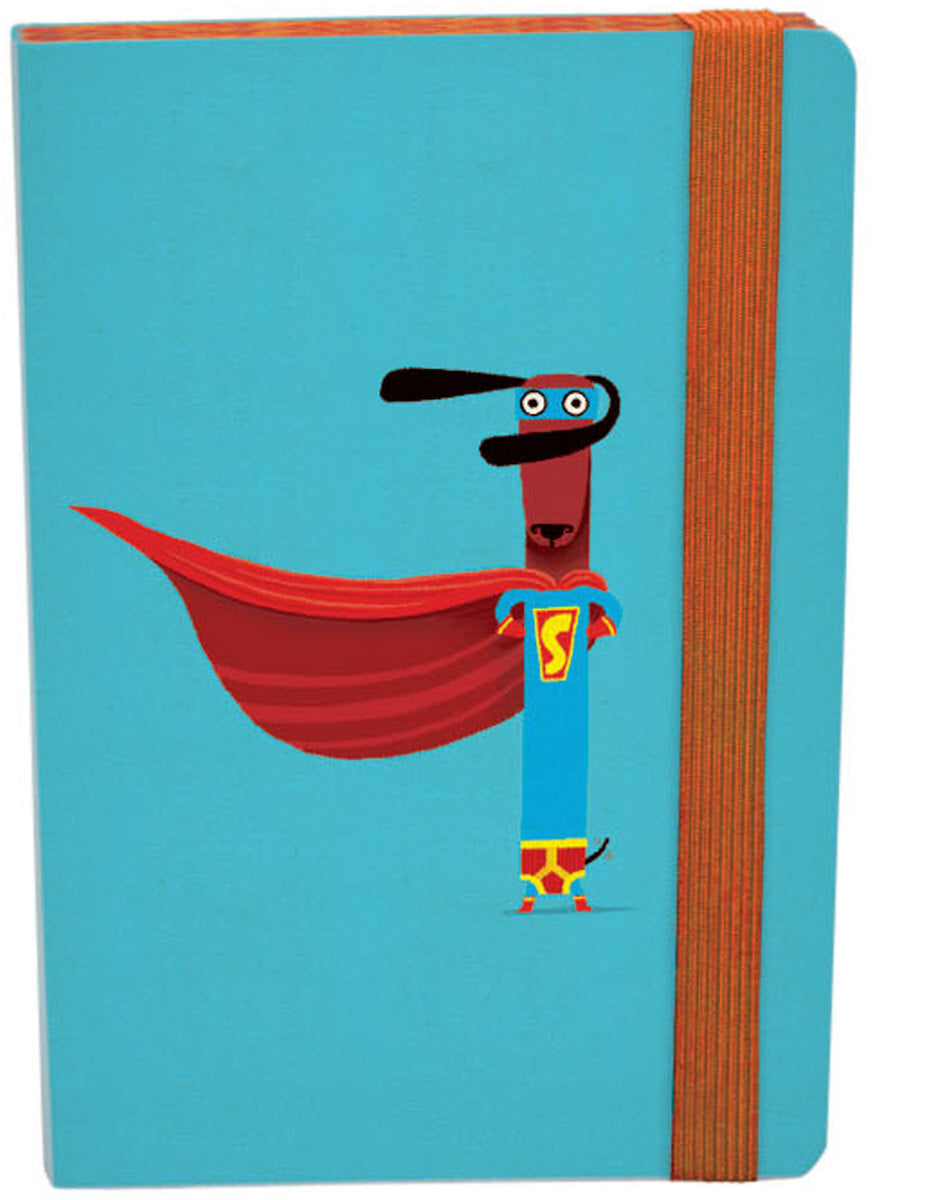 Roger la Borde Odd Dog Out Journal with Elastic featuring artwork by Rob Biddulph