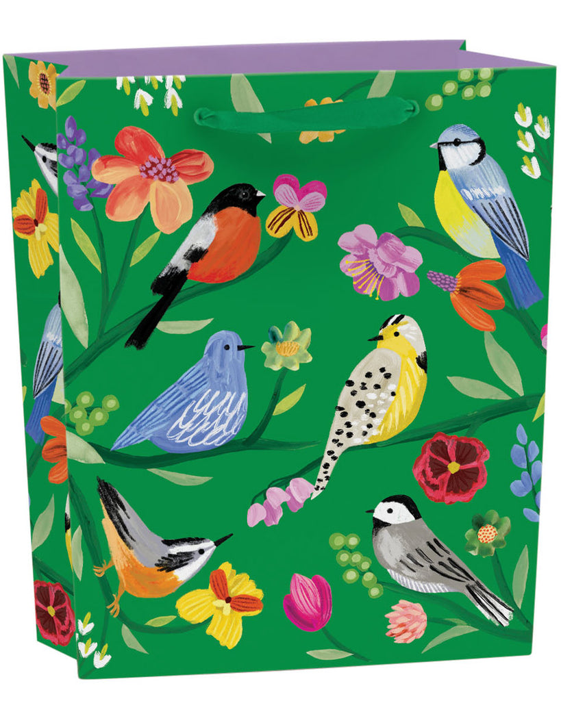 Roger la Borde Birdhaven Medium Gift Bag featuring artwork by Katie Vernon
