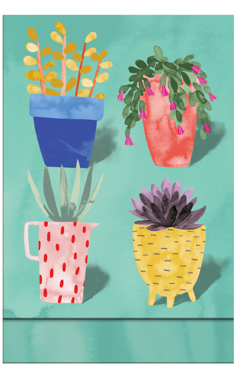 Roger la Borde Hot House Snappy Notepad featuring artwork by Katie Vernon