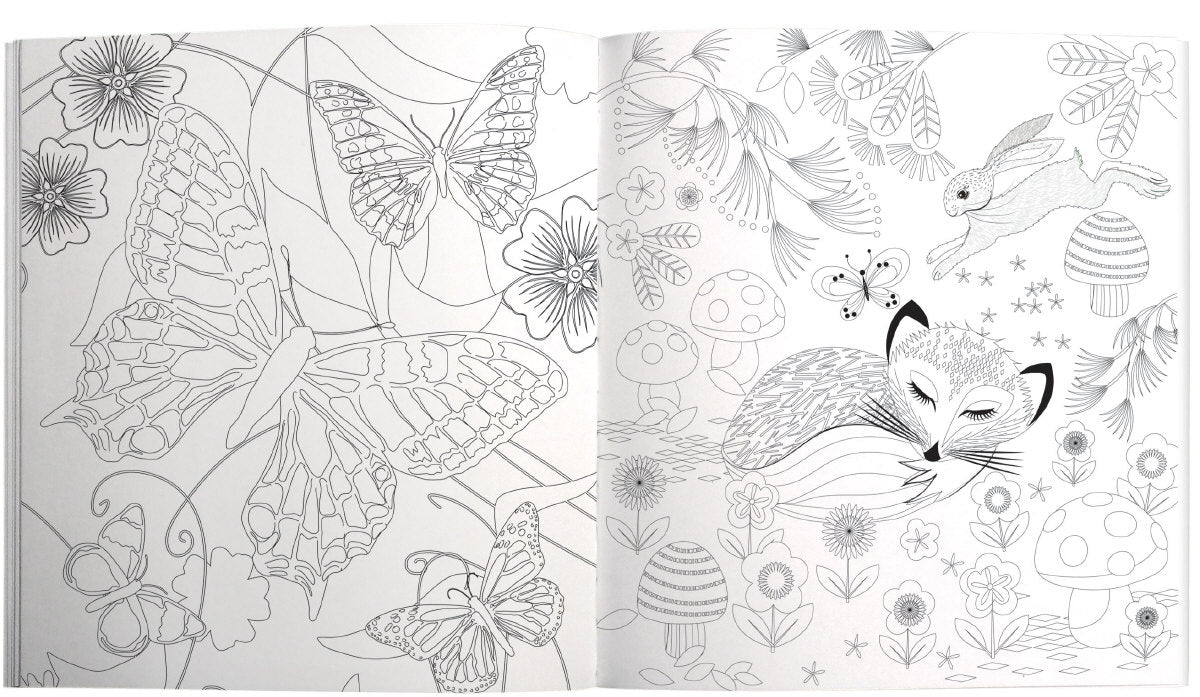 Roger la Borde Critters Colouring Book featuring artwork by Roger la Borde