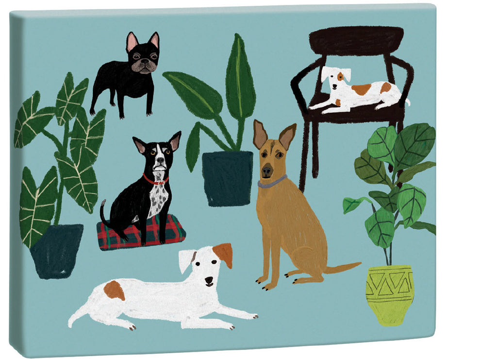 Roger la Borde Cat and Dog Palais Chic Notecard Box featuring artwork by Anne Bentley