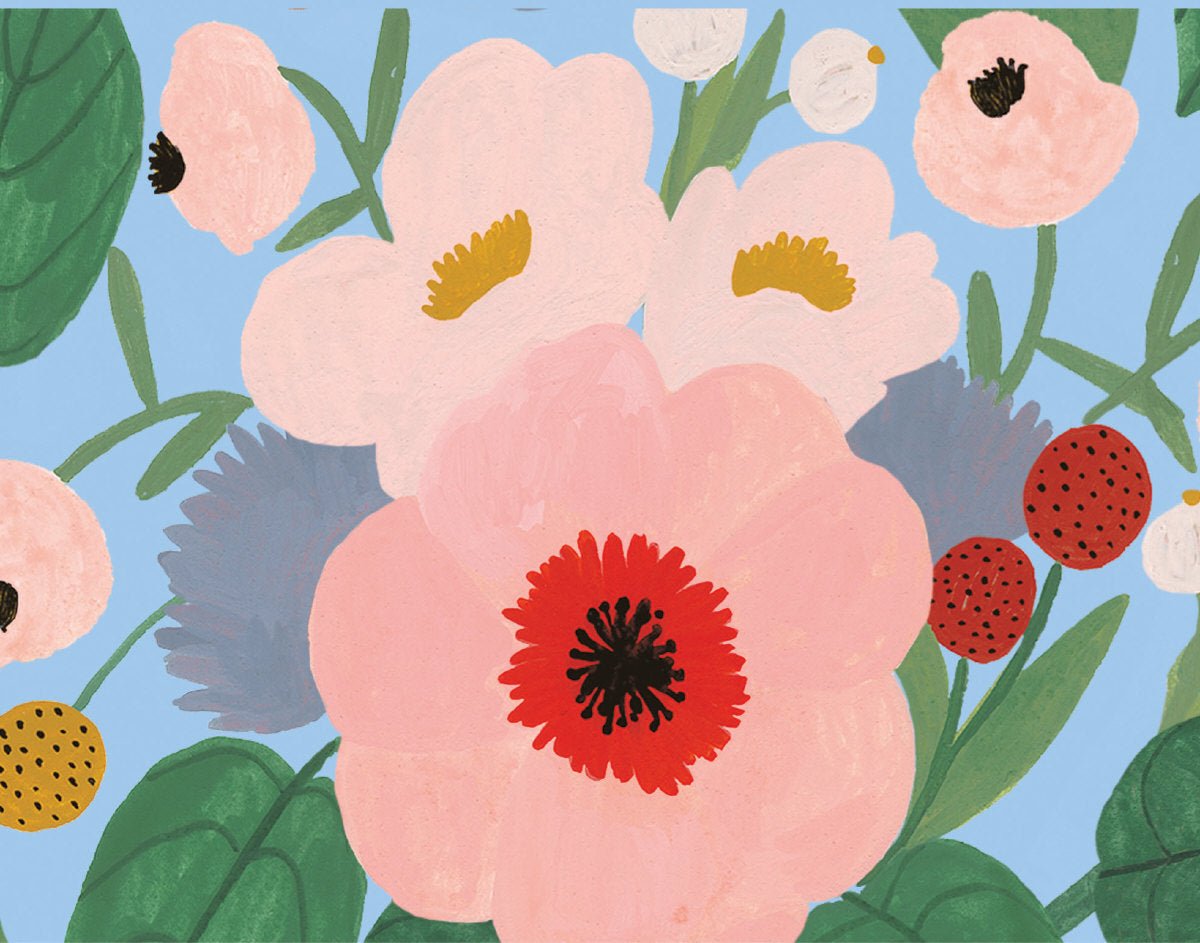 Roger la Borde Big Pink Chic Notecard Box featuring artwork by Kate Pugsley