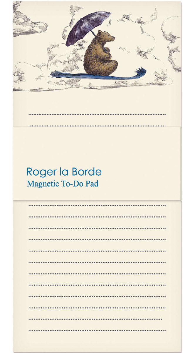 Roger la Borde Mondoodle Magnet Notepad featuring artwork by Elise Hurst