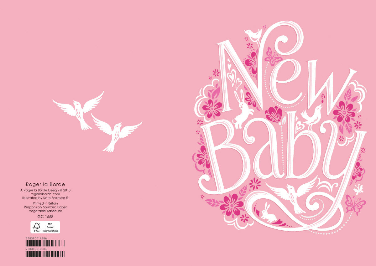 Roger la Borde Festival of Britain Greeting Card featuring artwork by Kate Forrester