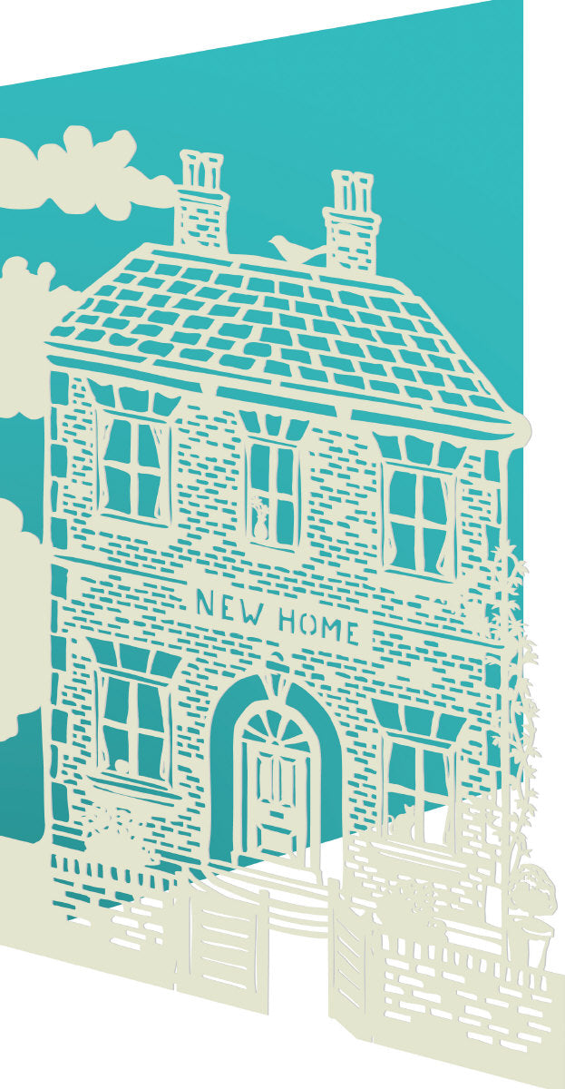 Roger la Borde Elegant Occasions Lasercut Card featuring artwork by Roger la Borde