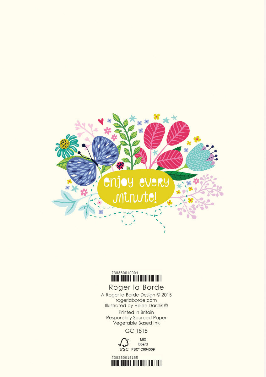 Roger la Borde Enchanting Forest Greeting Card featuring artwork by Helen Dardik