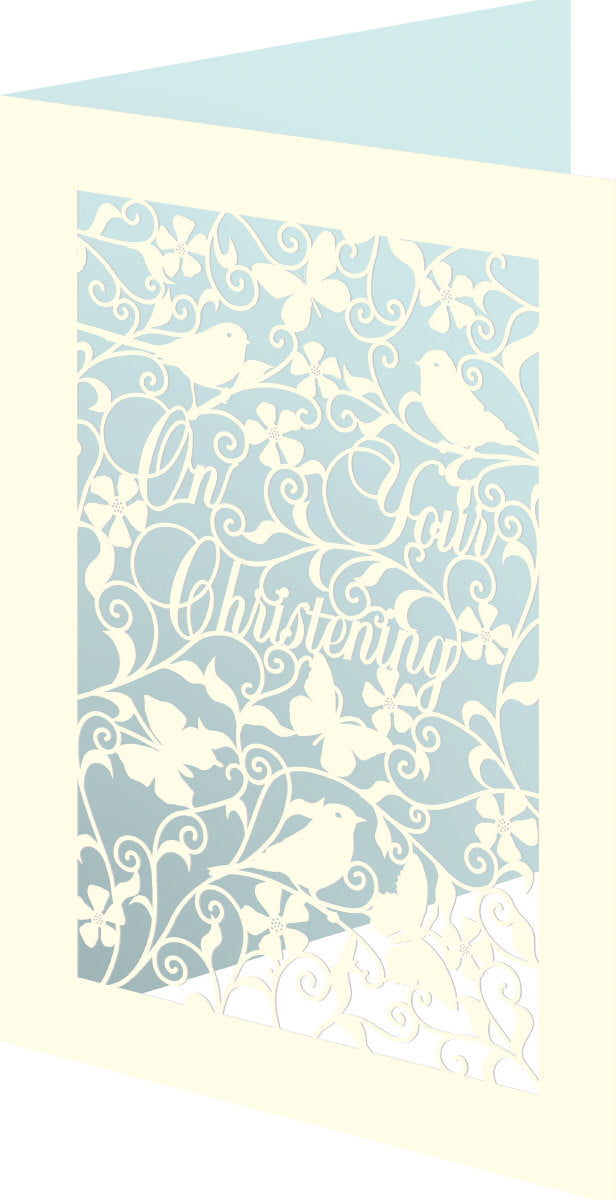 Roger la Borde Mapledown Lasercut Card featuring artwork by Roger la Borde