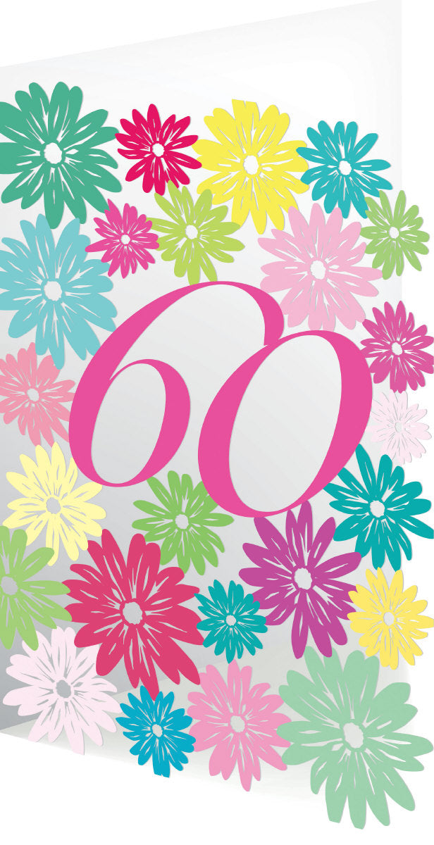 Roger la Borde Daisy Chains Lasercut Card featuring artwork by Roger la Borde