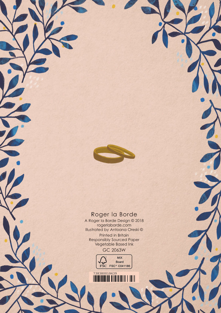 Roger la Borde Wedding Time Greeting Card featuring artwork by Antoana Oreski