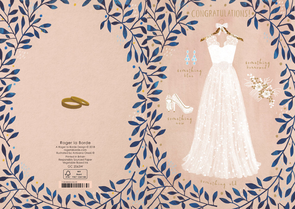 Roger la Borde Wedding Time Greeting Card featuring artwork by Antoana Oreski