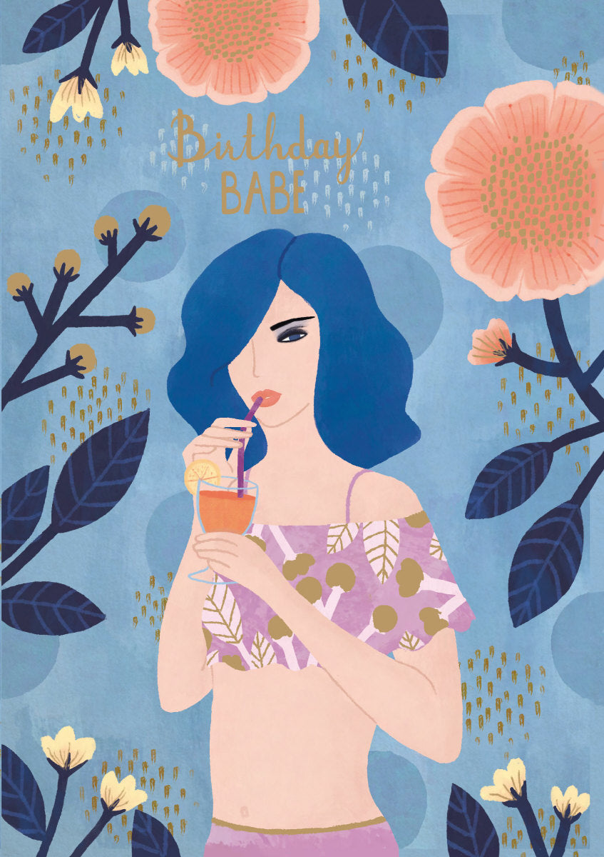 Roger la Borde Summer Forrest Greeting Card featuring artwork by Antoana Oreski