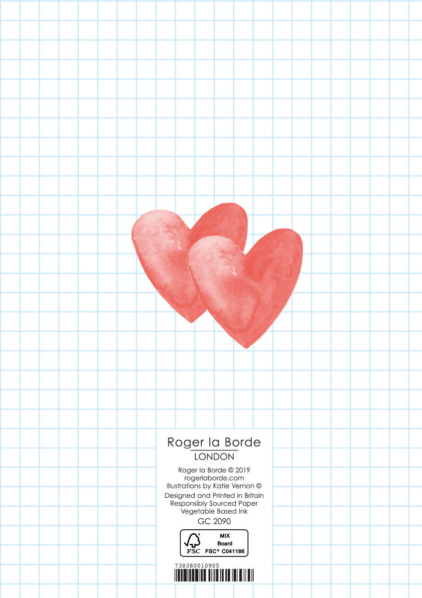 Roger la Borde Facetime Greeting Card featuring artwork by Katie Vernon