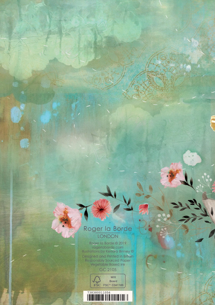 Roger la Borde Dreamland Greeting Card featuring artwork by Kendra Binney