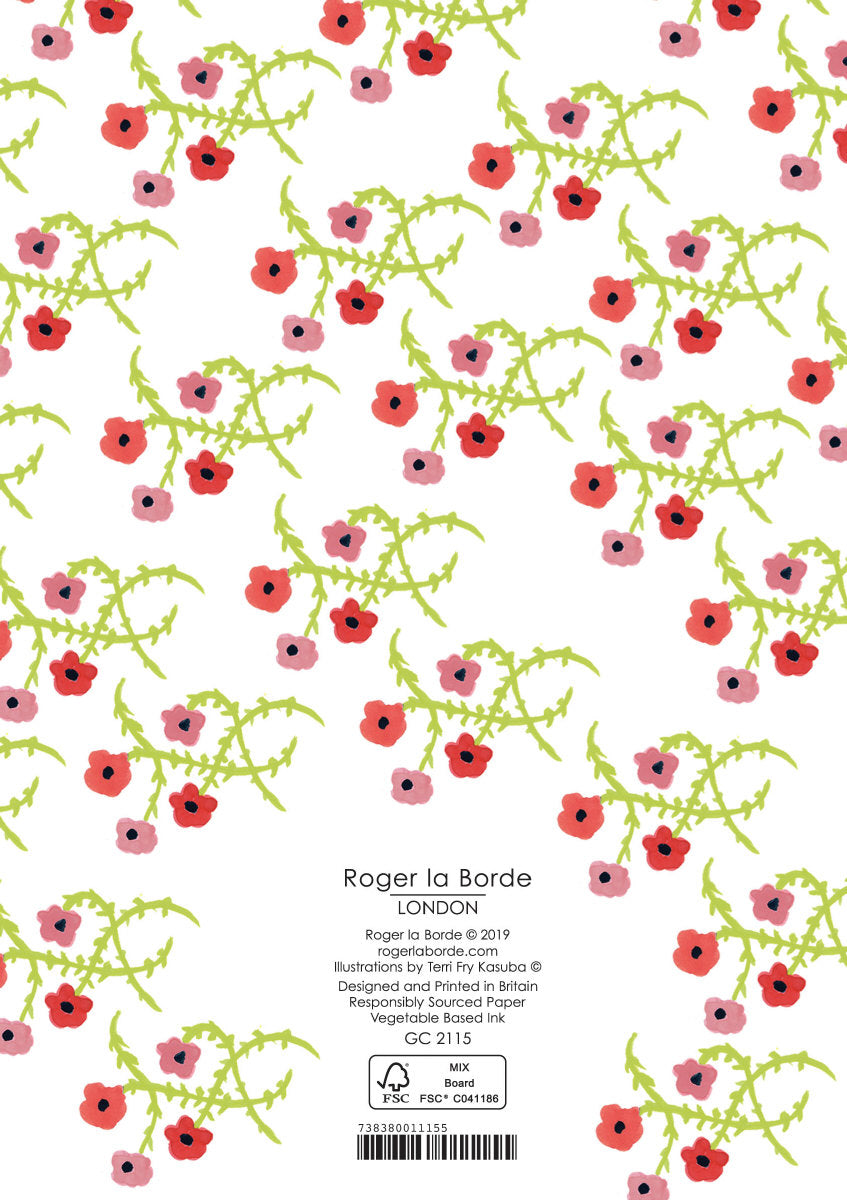 Roger la Borde Pup Talk Greeting Card featuring artwork by Terri Fry Kasuba