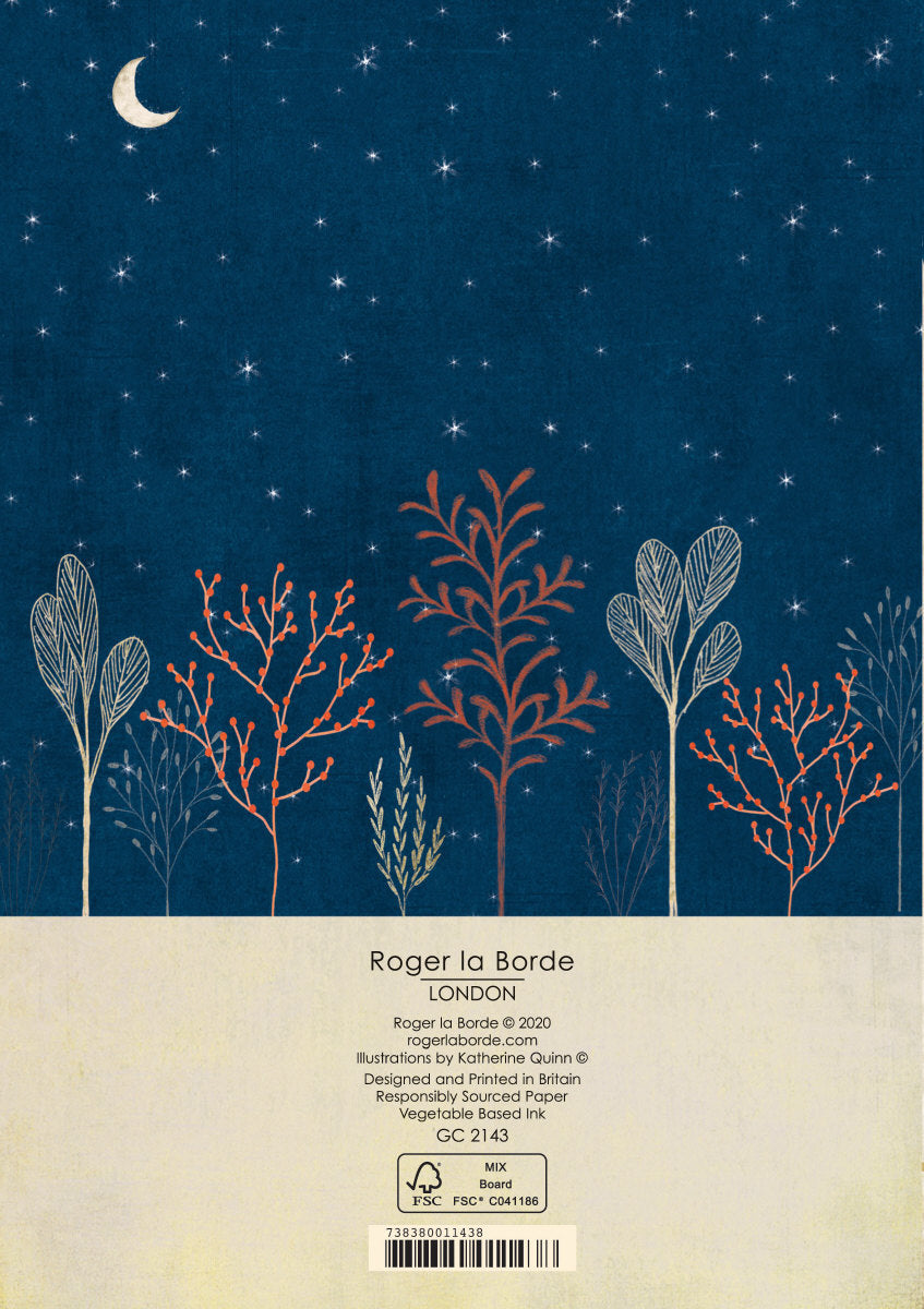 Roger la Borde Night and Day Greeting Card featuring artwork by Katherine Quinn