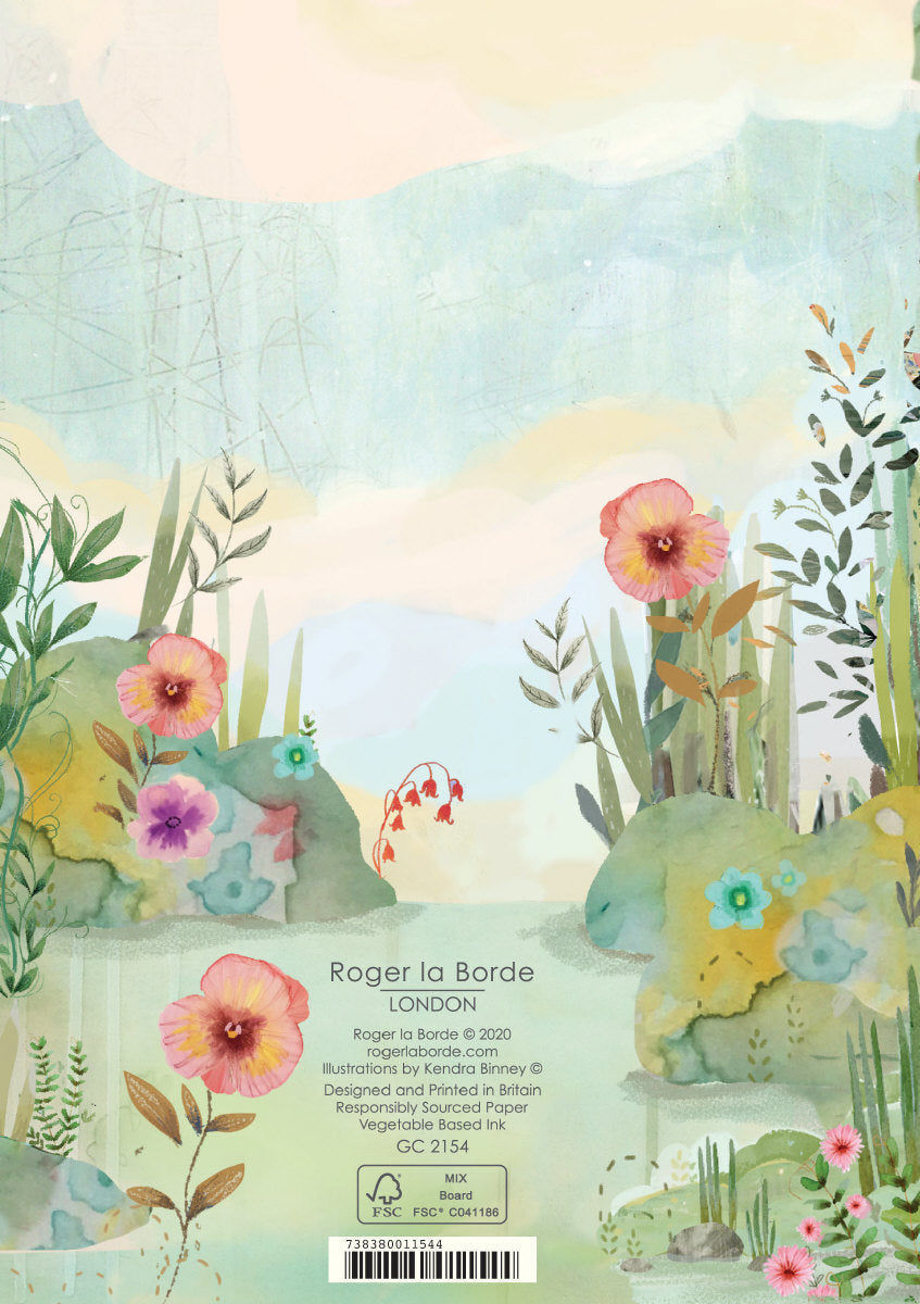 Roger la Borde Dreamland Greeting Card featuring artwork by Kendra Binney