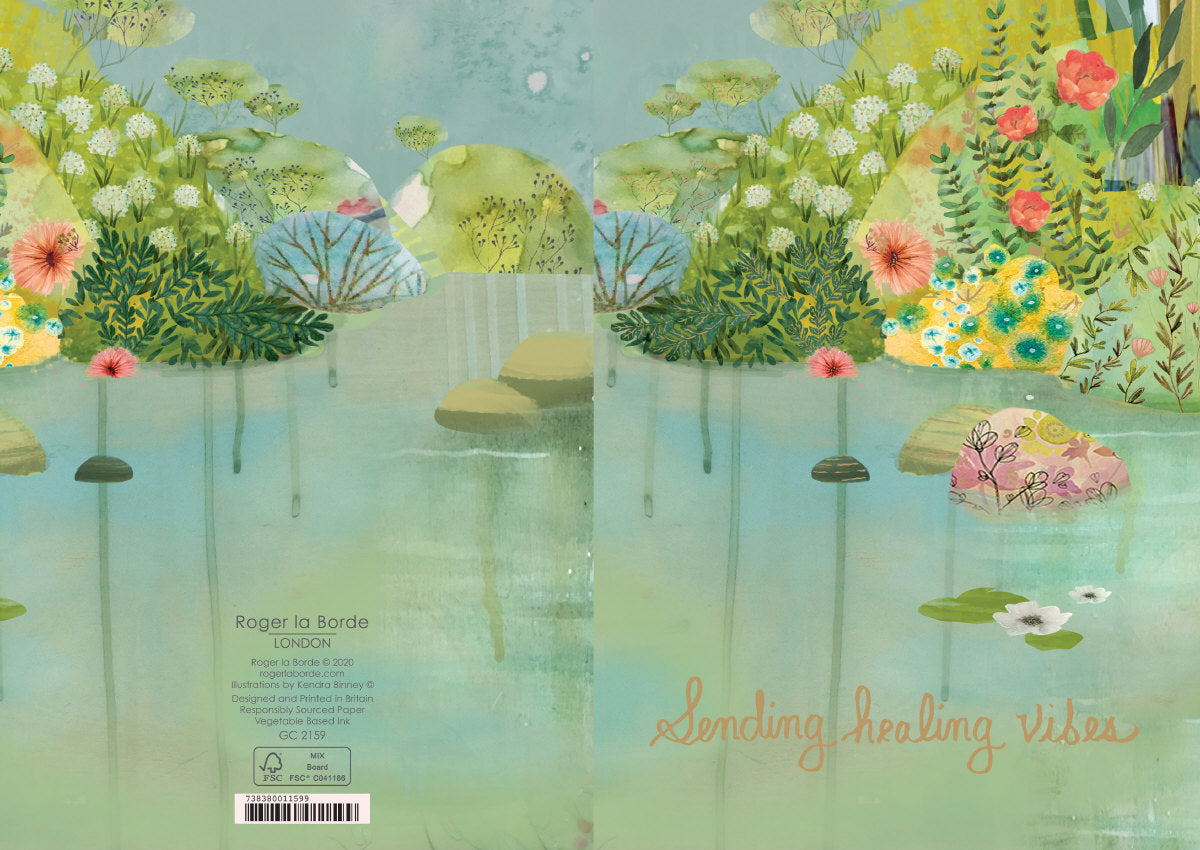 Roger la Borde Dreamland Greeting Card featuring artwork by Kendra Binney