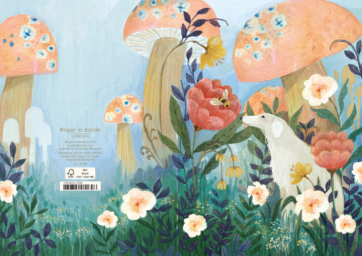 Roger la Borde Dreamland Greeting Card featuring artwork by Kendra Binney