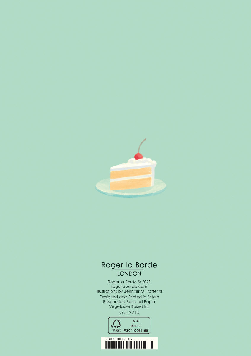 Roger la Borde Menagerie Greeting Card featuring artwork by Jennifer M Potter