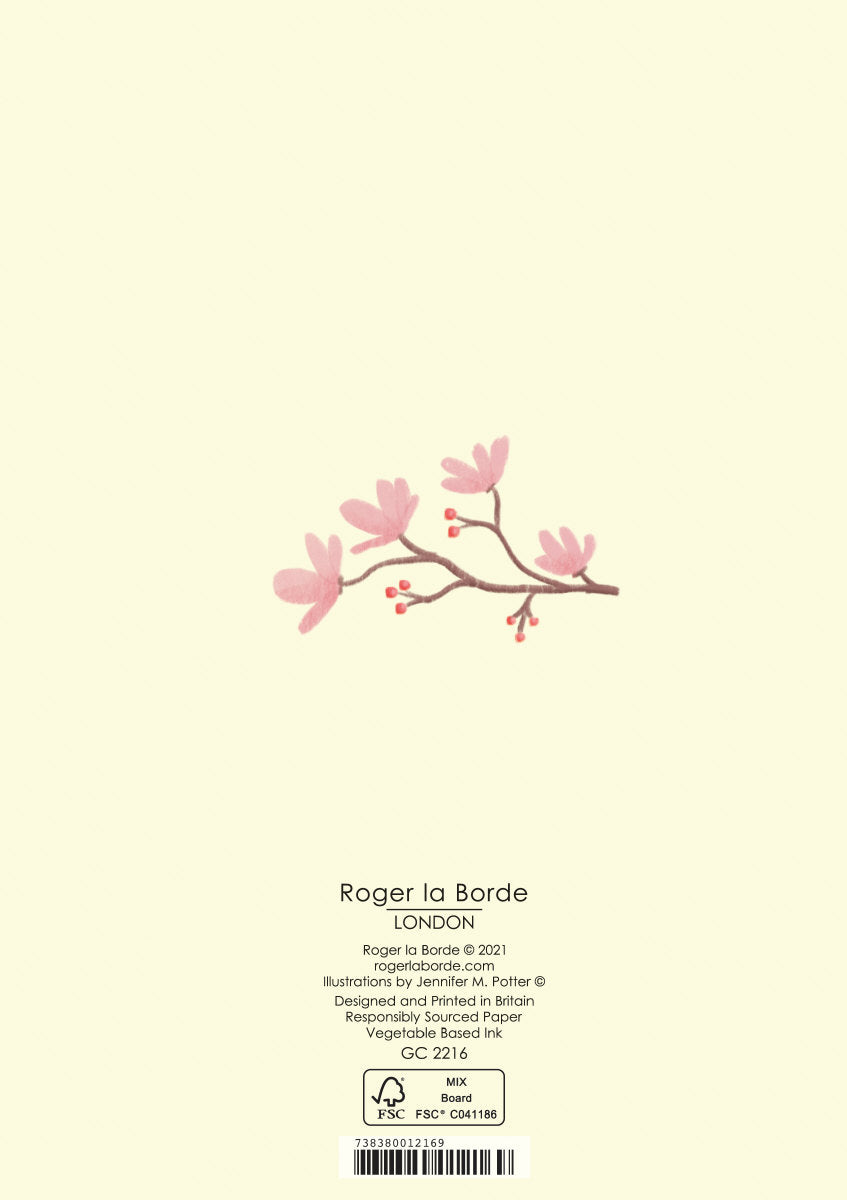 Roger la Borde Menagerie Greeting Card featuring artwork by Jennifer M Potter