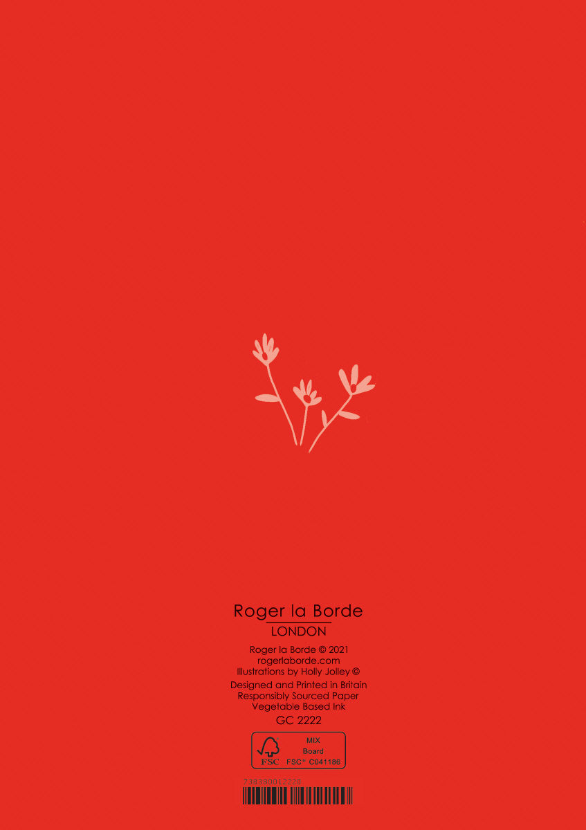 Roger la Borde Cinnamon and Ginger Greeting Card featuring artwork by Holly Jolley