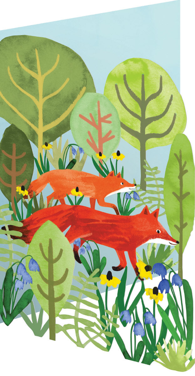 Roger la Borde Lodestar Lasercut Card featuring artwork by Katie Vernon