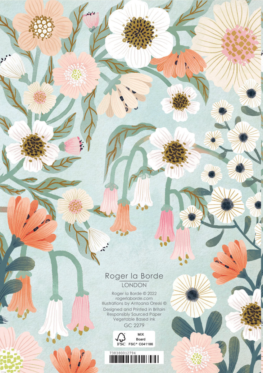 Roger la Borde Summer Forrest Greeting Card featuring artwork by Antoana Oreski