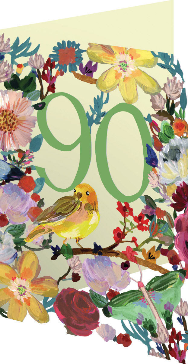 Roger la Borde Wild Batik Lasercut Card featuring artwork by Jennifer Orkin Lewis