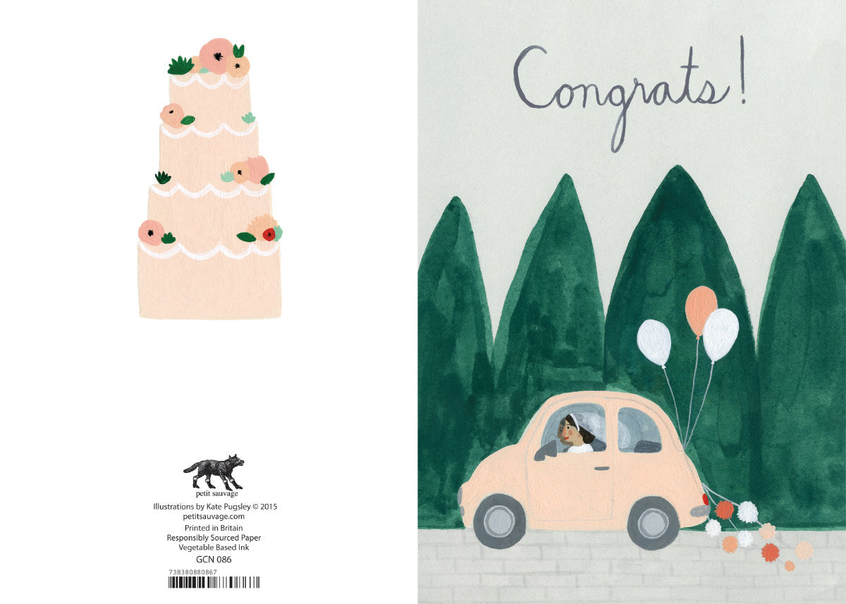 Roger la Borde Chicago School Petite Card featuring artwork by Kate Pugsley