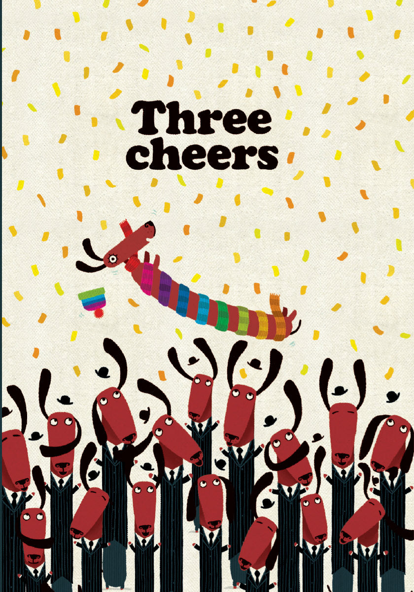 Roger la Borde Odd Dog Out Petite Card featuring artwork by Rob Biddulph