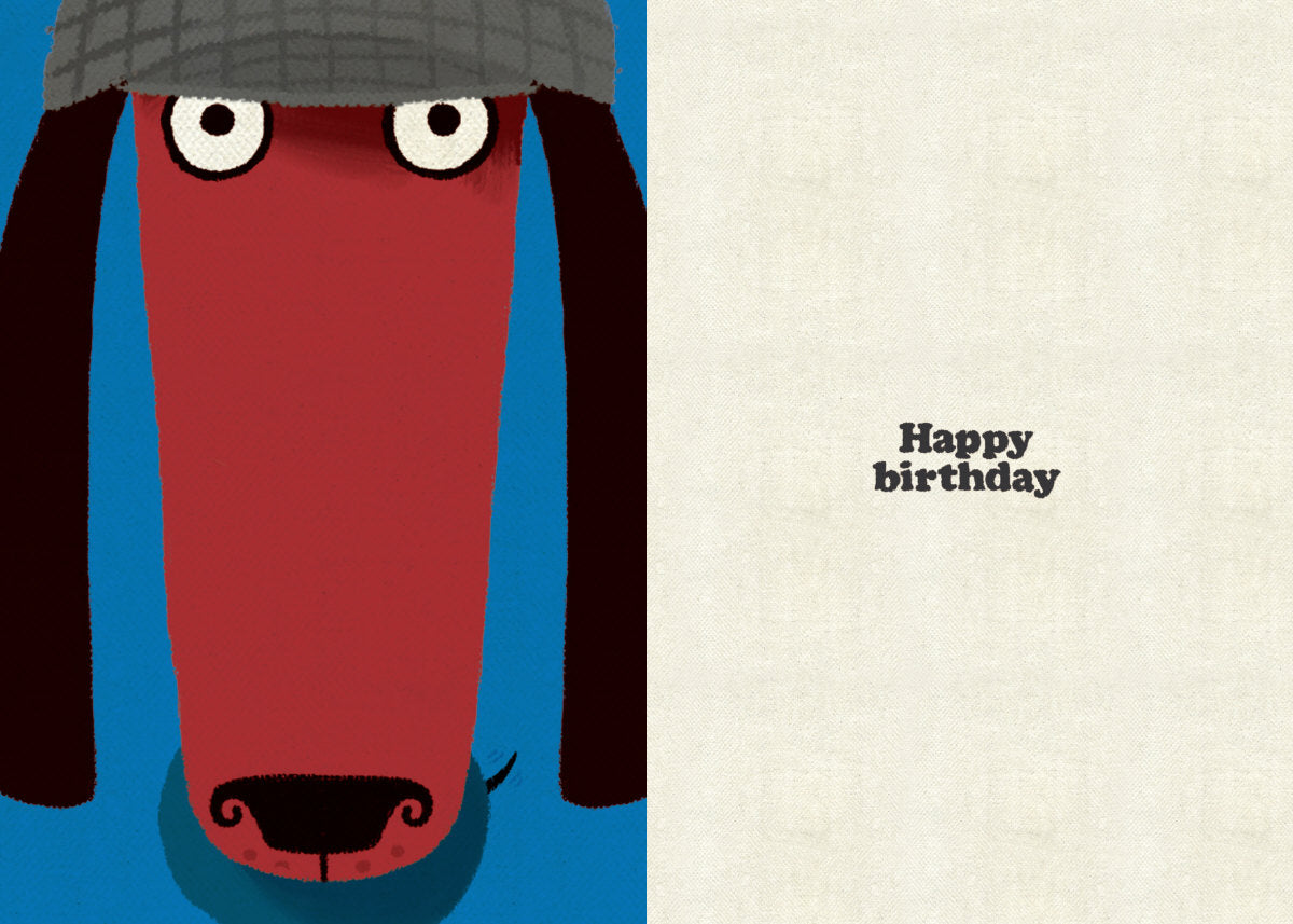 Roger la Borde Odd Dog Out Petite Card featuring artwork by Rob Biddulph