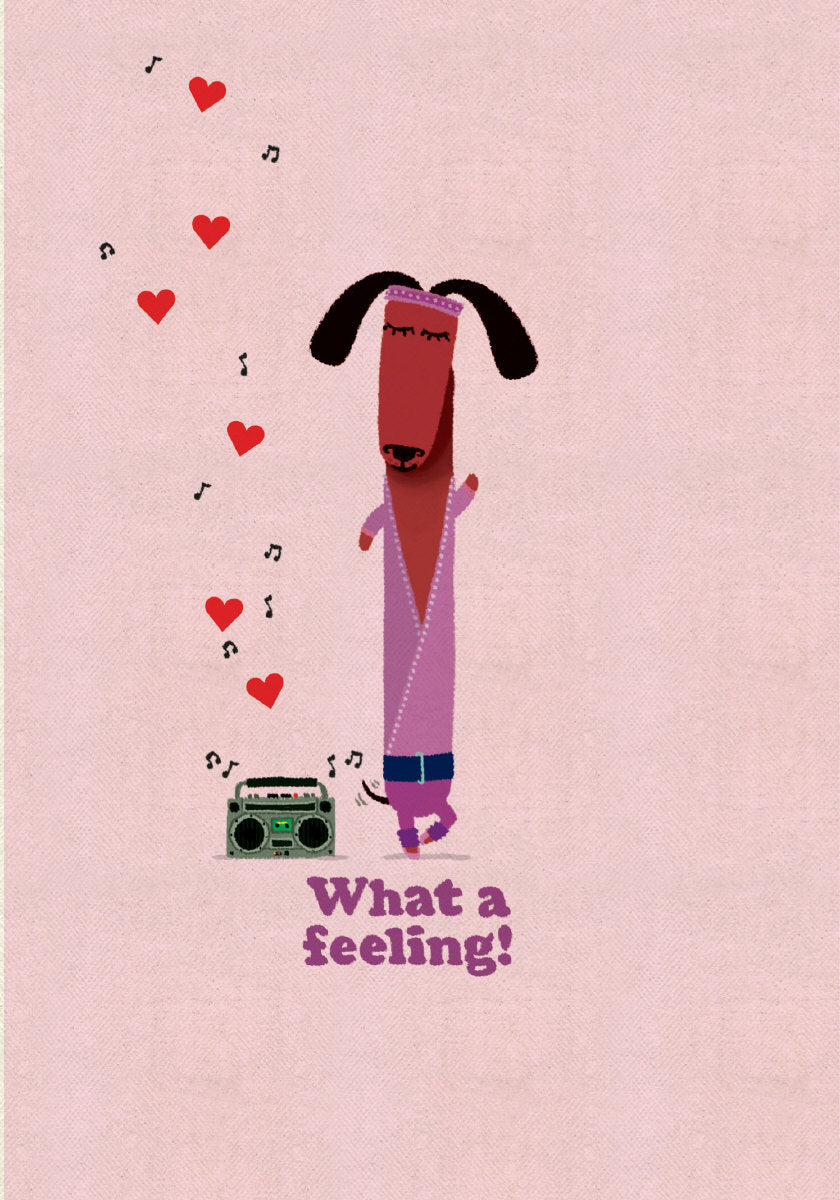 Roger la Borde Odd Dog Out Petite Card featuring artwork by Rob Biddulph