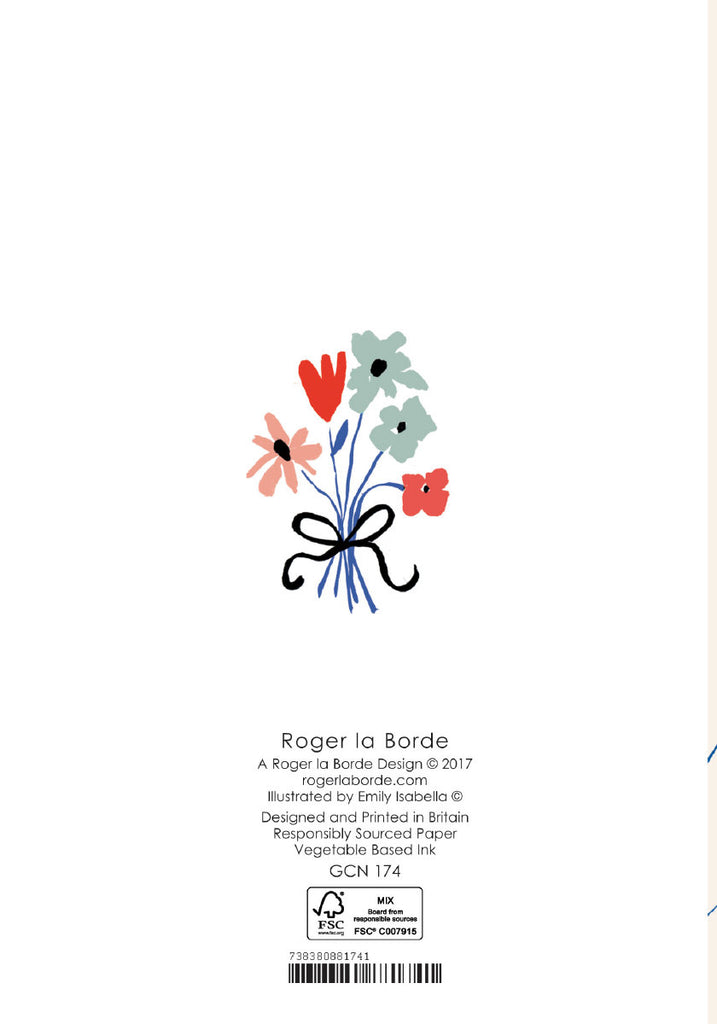 Roger la Borde Little House Petite Card featuring artwork by Emily Isabella