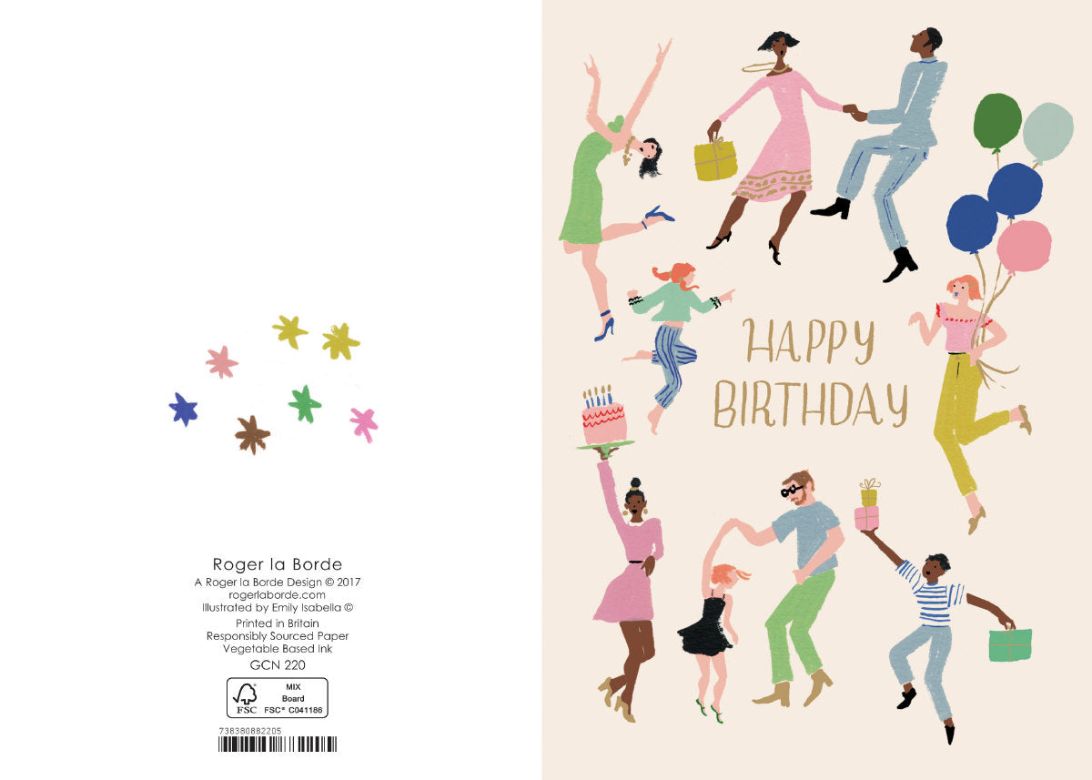 Roger la Borde Little House Petite Card featuring artwork by Emily Isabella