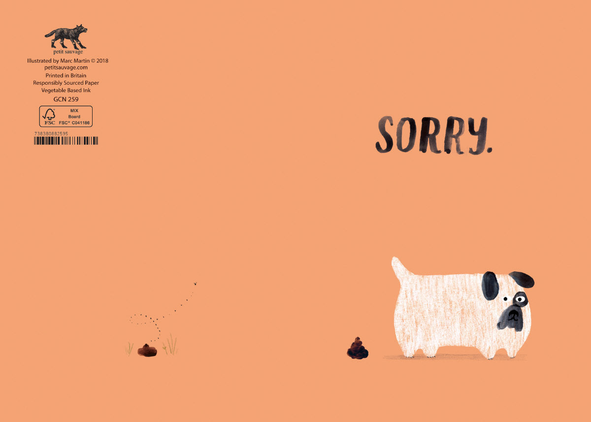 Roger la Borde Whoopsy Daisy Petite Card featuring artwork by Marc Martin